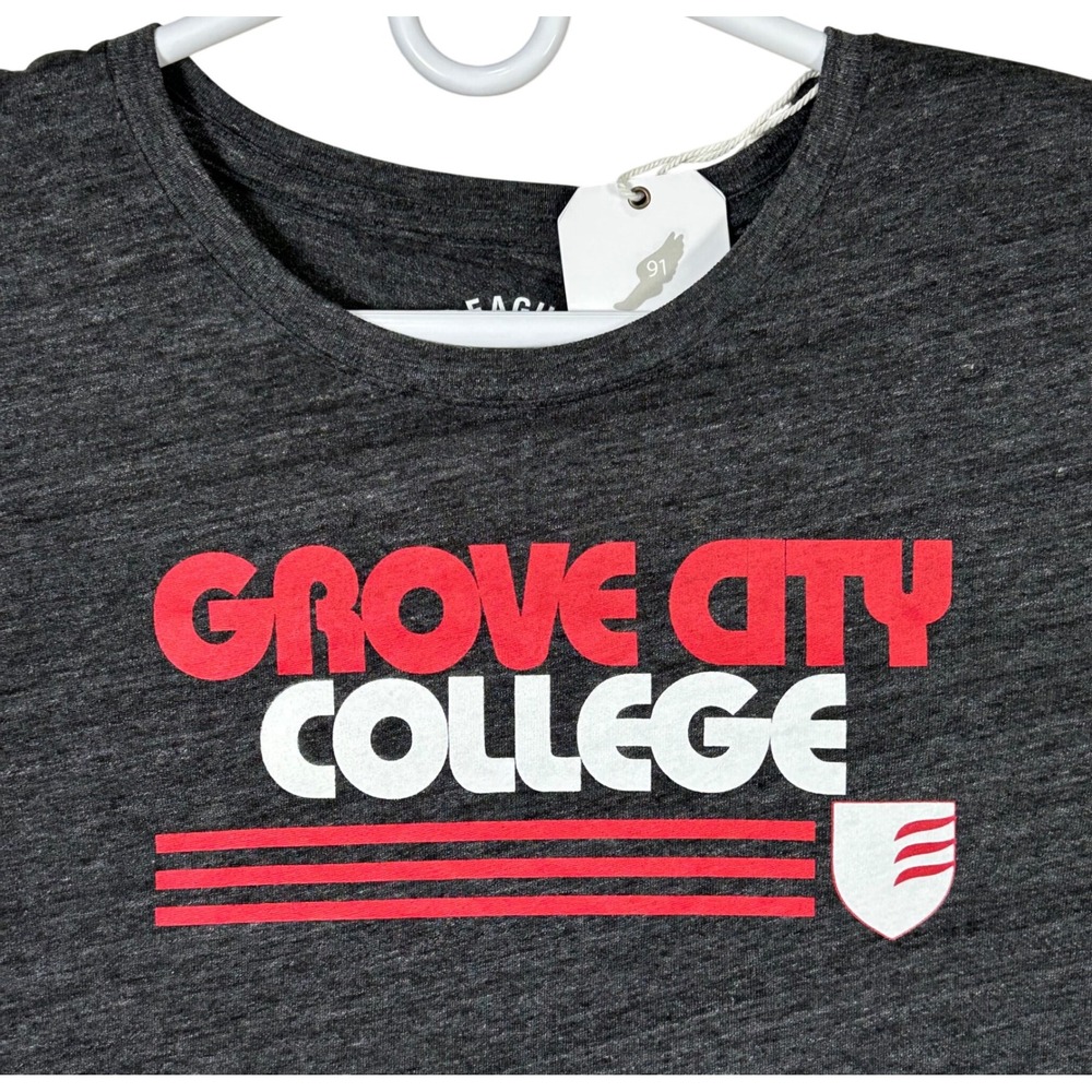 League Grove City College T-Shirt Womens XL Intramural Classic Tee Black